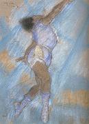 Preparatory drawing for Miss La La at the cirque Fernando Edgar Degas